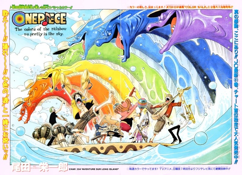 Oficiales Manga One Piece Color Spread One Piece En Taringa