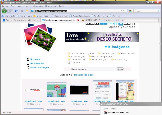 Servidores para subir imagenes
