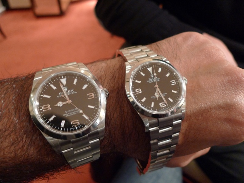 rolex datejust 36 vs 41