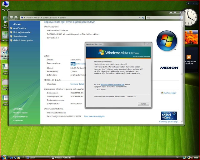 Windows Vista Ultimate 64Bit
