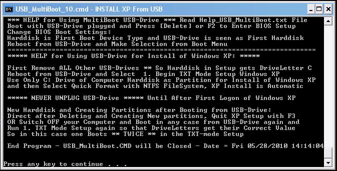 Install Windows Xp Dari Flashdisk Usb Multi Boot Windows