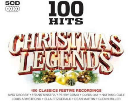 Free VA - 100 Hits Christmas Legends (5CD) 2010 [M4a]