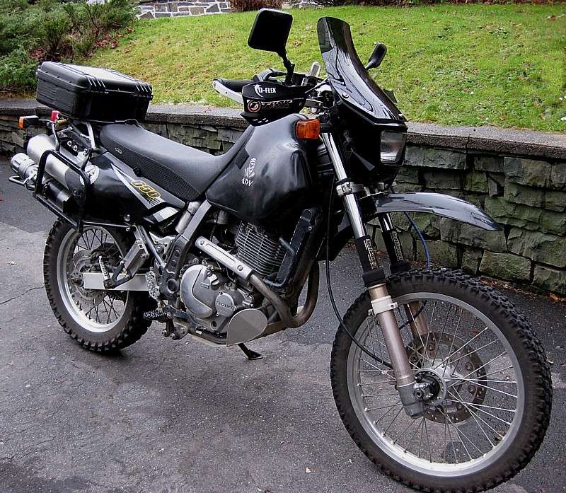 dr650 touring windshield.