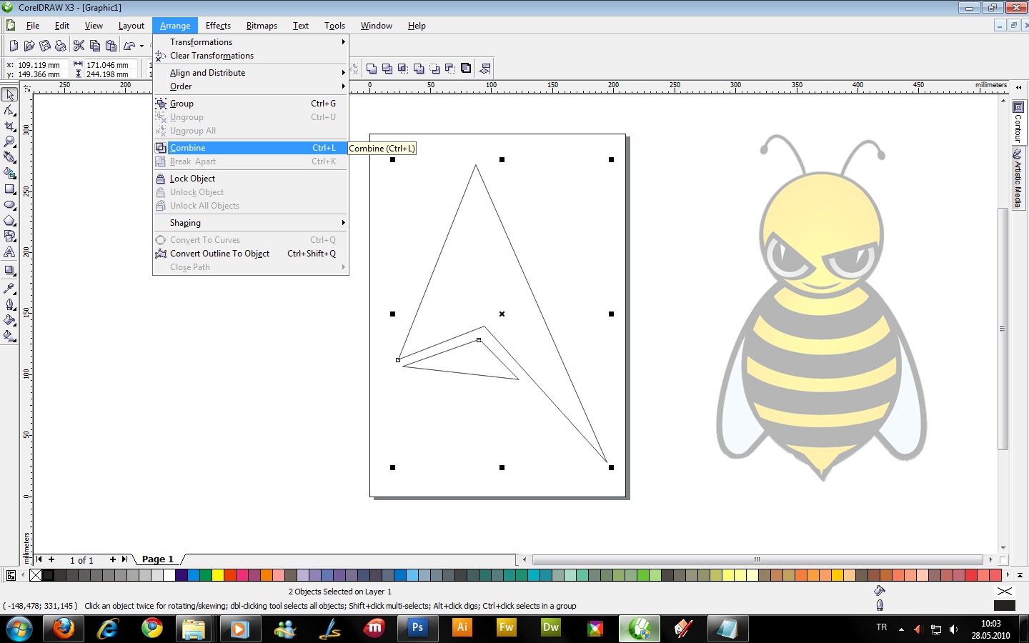 Convert to curves в coreldraw